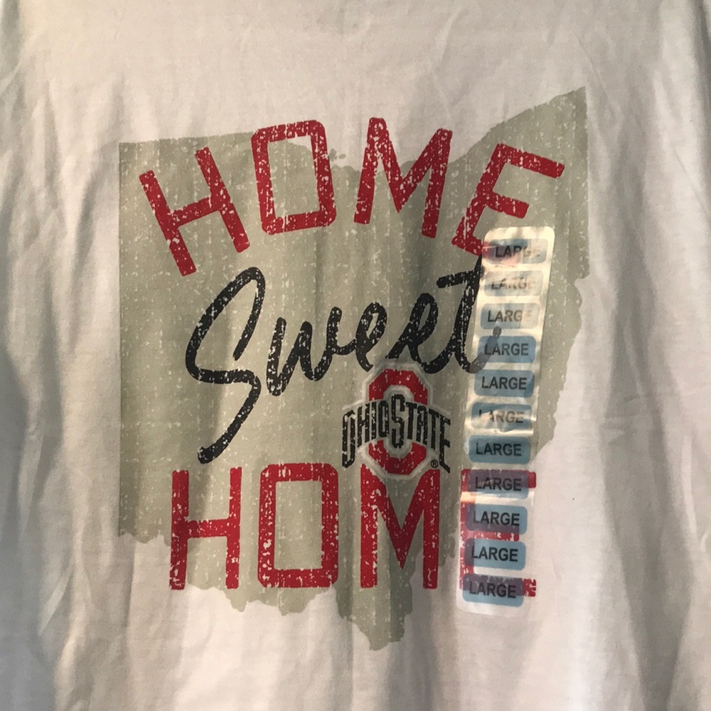 NWT Ohio State T-shirt! Champion brand. Ladies size large.
